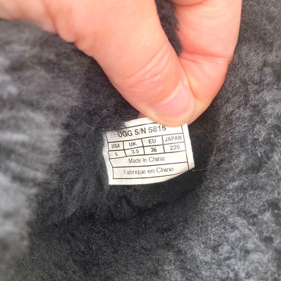 UGG Classic Tall Boots - Black - Size 36 - Picture 14 of 16